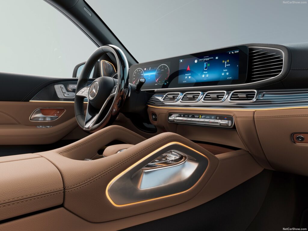 Mercedes-Benz GLS prémium belső tere