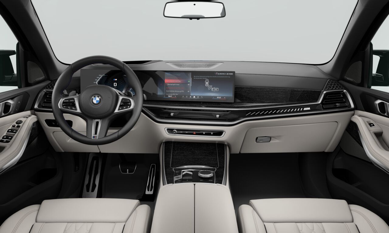 BMW X5 M60i xDrive belső tere