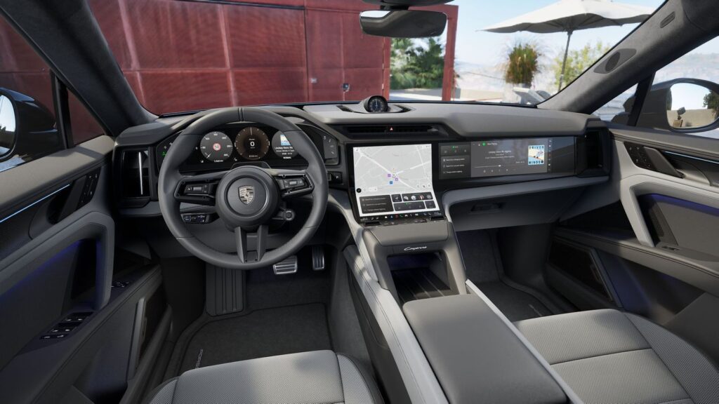 Porsche Cayenne Turbo Electric belső tere